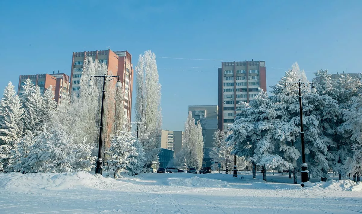 Крещенские морозы в ВКО пойдут на спад